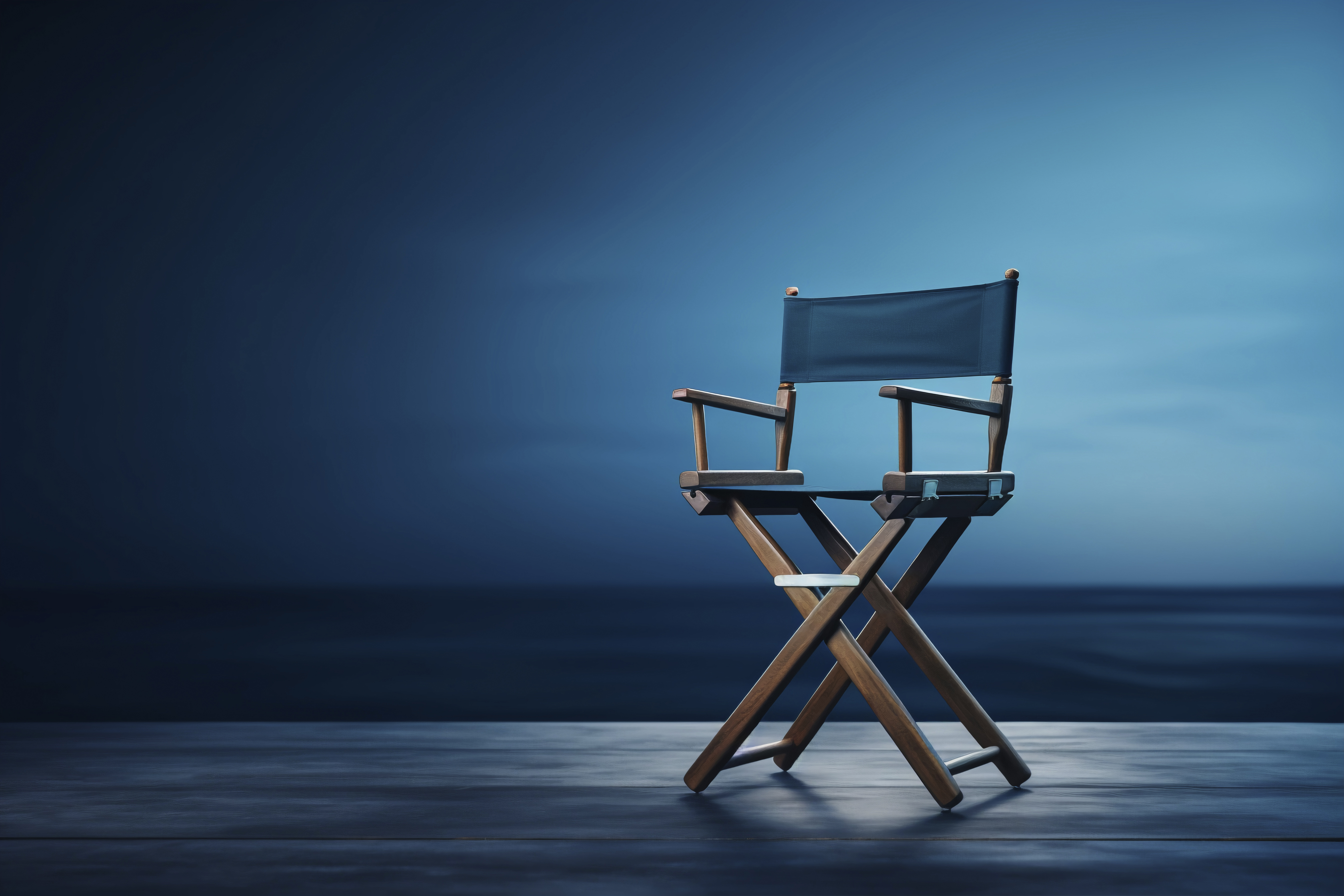 Une chaise de réalisateur